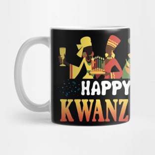 Happy Kwanzaa T-shirt African American Holiday Gift Mug